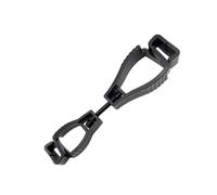 Clips porte-gants, clips pour gants pour le travail Support de suspension à | Multifonctionnel pour le personnel de construction, pantalons, sacs, placard, cuisine Noir