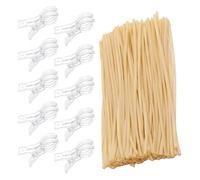 Clips pour arc de ballon - Support d'arc transparent 9 cm x 2,5 cm, clips à ressort en plastique ABS, clip transparent pour guirlande de ballons avec conception de pince robuste | Clip d'arcs pour bâc
