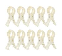 Clips pour arche de ballons - Clips arrière - Clip de de 8,9 cm - Kit d'accessoires pour arches de ballons professionnels, le travail du bois et les décorations festives - Aspect clair