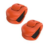 Clips pour Canne À Pêche | Équipement Multifonctionnel Antidérapant | 2 Pièces Supports de Canne avec Fixation Automatique,pour Rive Terre Kayak Lac Rivière Pêche à la Traîne Bateau Quai