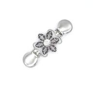Clips pour châles et cardigans Cardigan Vest Clip Sweater Shawl Brooch Scarf Buckle Fastener For Clothes Haberdashery Sewing Decor(Style 4)