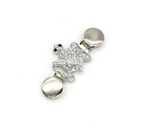 Clips pour châles et cardigans Cardigan Vest Clip Sweater Shawl Brooch Scarf Buckle Fastener For Clothes Haberdashery Sewing Decor(Style 3)