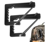 Clips pour chasse à selle | Rangement d'équipement antidérapant | Crochets d'escalade | pour l'escalade, le trekking, la randonnée, le camping, la survie, l'extérieur, l'aventure, le père, le petit