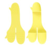 Clips pour gants isolés - Clips pour gants isolés à trois doigts - Résistants à la chaleur de 28,5 g, supports er casseroles en silicone pour cuisines, ğuanti ṣa four à trois doigts résistant à la