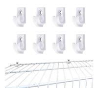 Clips pour guirlandes lumineuses | 10 Pièces Supports Antidérapants pour Guirlandes Lumineuses LED,Clips Luminaires d'Extérieur - pour Terrasse Jardin Pelouse Décoration de Fête Déco de Couronne