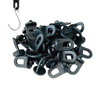 Clips pour jardinières à effet de serre - crochets de support pour, crochets avec pince A, supports pour accrocher des pots | réglage du jardin de patio balcon cour pour l'exposition