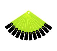 Clips pour marqueurs de sentiers : étiquettes réfléchissantes pour Arbres de Jour, Porte-étiquettes fluorescentes, Clips Lumineux, Ruban pour sentiers | randonnée, Camping, Navigation en