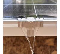 Clips pour panneau solaire gestion de l'eau en acier inoxydable 304 augmente l'efficacité de production d'énergie (40 mm)