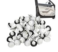 Clips pour panneaux de porte - 50 éléments de fixation pour gardiens de gardien pour le remplacement de l'intérieur de la voiture | ensemble de fixation universel pour boucles, goupille de fixation