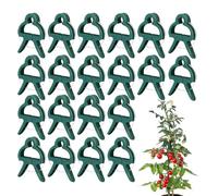 Clips pour plantes de 20 pinces pour épaulière réutilisable - Clips réutilisables pour orchidées et pour le soutien des plantes, pour jardin, légumes, orchidée, serre, vis, fût, poivron,