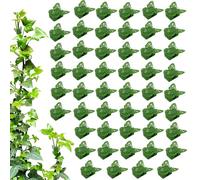 Clips pour plantes grimpantes - Avec une colle adhésive réutilisable - Clips papillon pour plantes d'intérieur - Pour bureau, salon, chambre à coucher, jardin, balcon, terrasse