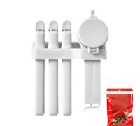 Clips pour sac de chips,clip pour bec de sac,Clips de sac de collation ménagers pour la cuisine - 4X clips de sac de nourriture rustique, ensemble de clips de sac de nourriture avec bec verseur pour l