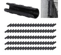 Clips pour Serre, 100 Pièces, Accessoires de Fixation en Noir, Matériel de Jardinage pour Installation de Serre