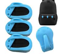 Clips pour support de canne à pêche | 4 pièces Organisateur portable élastique - Support de canne à pêche à la mouche | Pour une utilisation sur la rive, la jetée, la piscine, dans l'eau salée, le