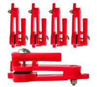 Clips pour tableau de planification - Cinq fois tension forte libération clips - Accessoires pour cerf-volant et pêche à la traîne en eau salée Équipement pour activités de plein air