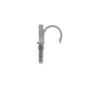 Ram - Ramclip Simple, 16mm, Gris, Seau de 100
