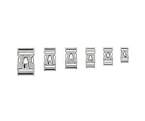 Clips Steckschnalle 15 Mm Single Adjust (Pebbles) OS