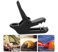 Clips TARP, Clip Grip avec Clips en Plastique en Tissu de Nuée en Nylon de 15 Pcs pour Tente