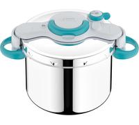 Clipsominut' Easy+ 9 L, Poignées Rabattables, Cocotte-Minute Induction, Livre 100 Recettes, Autocuiseur Inox, Facile À Utiliser, Fabriqué En France P4904916