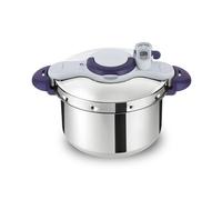 CLIPSOMINUT' PERFECT violet Cocotte minute 7,5L Induction + Livre 100 recettes