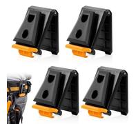 ClipTech Lot de 4 clips de ceinture robustes pour sacs TOU-CT-150 TB-CT-150SP