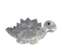 Cliptons de cheveux dinosaures drôles To-coiffure acrylique outil de coiffure pour les filles et les femmes, les accessoires de cheveux à arrêts forts pour la vie quotidienne, Creative Cartoon Dinosau