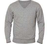 Clique - "Aston" Sweat-shirt col V pour homme UB275 (S) (Gris chiné)
