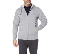 CliQue Basic Full Zip Hoody Sweat à Capuche, Gris (Grey Melange 95), XL Homme