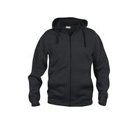 CliQue Basic Full Zip Hoody Sweat à Capuche, Noir (Black 99), XXL Homme