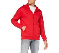 CliQue Basic Full Zip Hoody Sweat à Capuche, Rouge (Red 35), L Homme