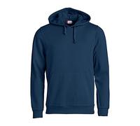 CliQue Basic Sweat à Capuche, Bleu (Bleu Marine foncé), L Homme
