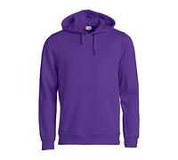 Clique Basic Sweat à Capuche pour Homme - Violet - Medium