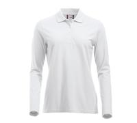 Clique - "Classic Marion" Polo pour femme manches longues UB500 (L) (Blanc)