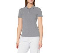 CliQue Classic Womens Marion, Polo Femme, Gris (Gris mélangé) - 40 EU (Taille fabricant:Large)