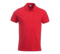 Clique CLIQUE Polo Classic Lincoln, rouge, Taille unisexe: M Quantité:1