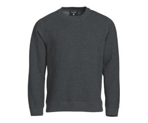 Clique CLIQUE Sweatshirts Col rond Classic, anthracite chiné, Taille unisexe: L Quantité:1