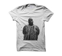Clique Clothing Notorious BIG T-Shirt (White, S)