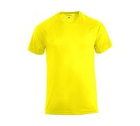 Clique Homme Active T Shirt, Zitrone, L