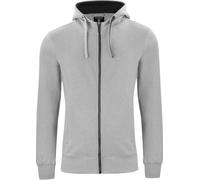 Clique - Hoodie "Classic" avec fermeture éclair sur toute la longueur pour homme UB603 (XS) (Gris)
