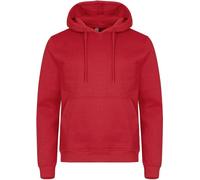 Clique - "Miami" sweat à capuche homme/femme unie UB1198 (L) (Rouge)