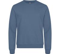 Clique - "Miami" Sweatshirt col rond pour homme/femme unie UB1095 (L) (Bleu acier)