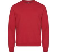 Clique - "Miami" Sweatshirt col rond pour homme/femme unie UB1095 (L) (Rouge)