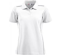 Clique - "New Alpena" polo pour femme UB316 (M) (Blanc)