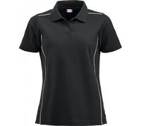 Clique - "New Alpena" Polo pour femme UB316 (XL) (Noir)