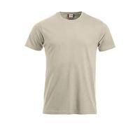 CliQue New Classic T-Shirt, Marron (Kaki Clair), L Homme