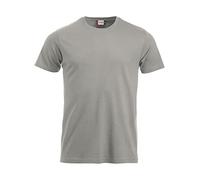 CliQue New Classic T-Shirt, Opaque, Gris (argenté), XXL Homme
