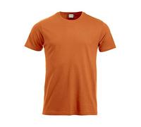 CliQue New Classic T-Shirt, Orange, XS Homme