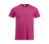 CliQue New Classic T-Shirt, Rose (Cerise Brillante), M Homme