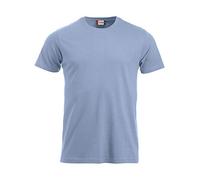 CliQue New Classic T-Shirt, Bleu (Bleu Clair), L Homme