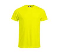 CliQue Nouveau T-Shirt Classique pour Homme, Jaune (visibilité Jaune), M